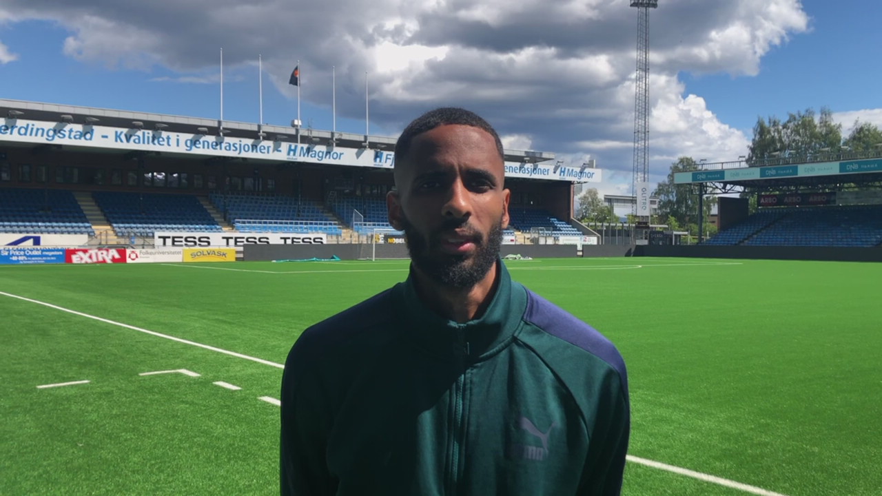 Pelle foran Stabæk-kampen